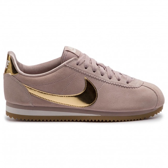 nike cortez taupe gold